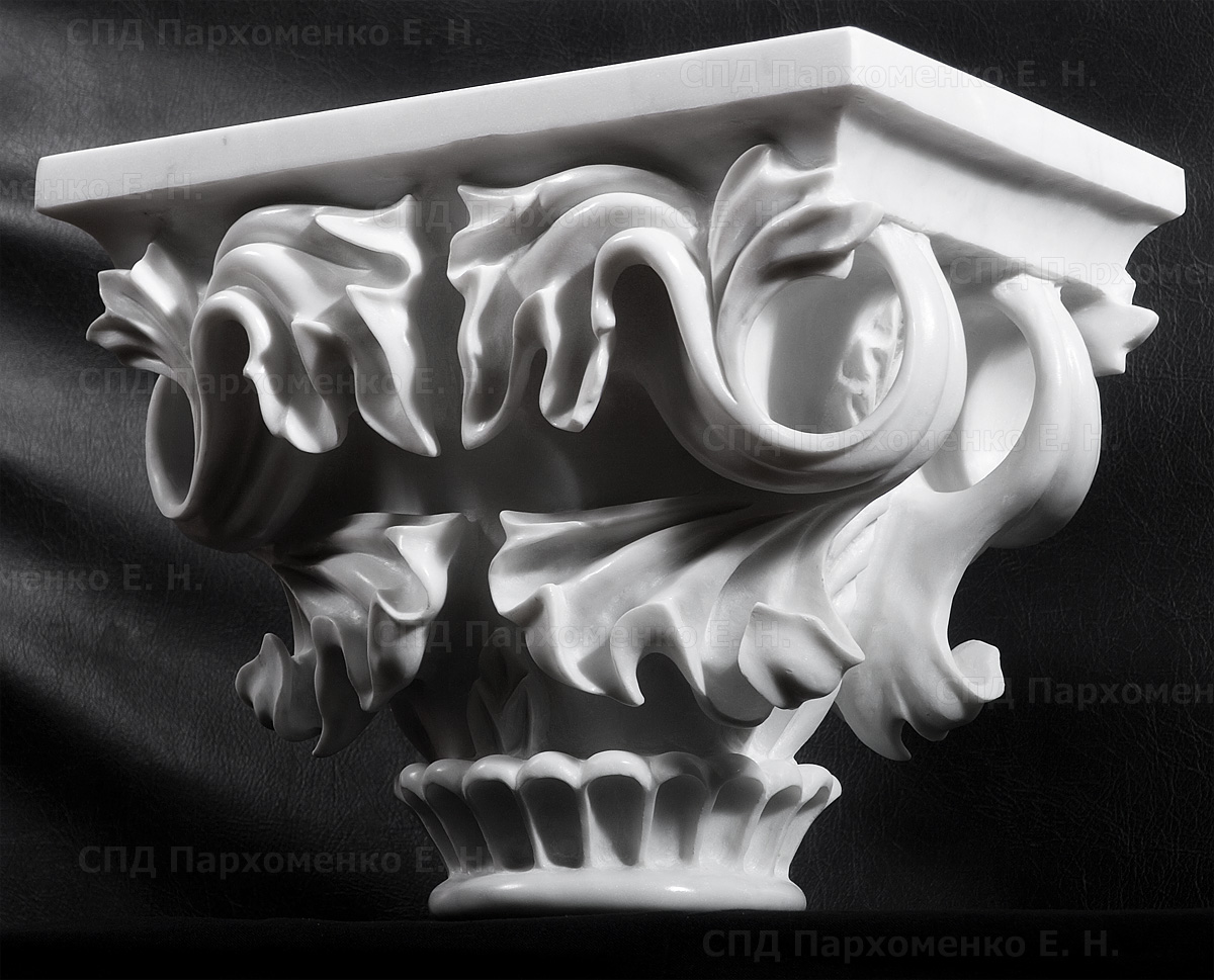 Капитель из итальянского мрамора