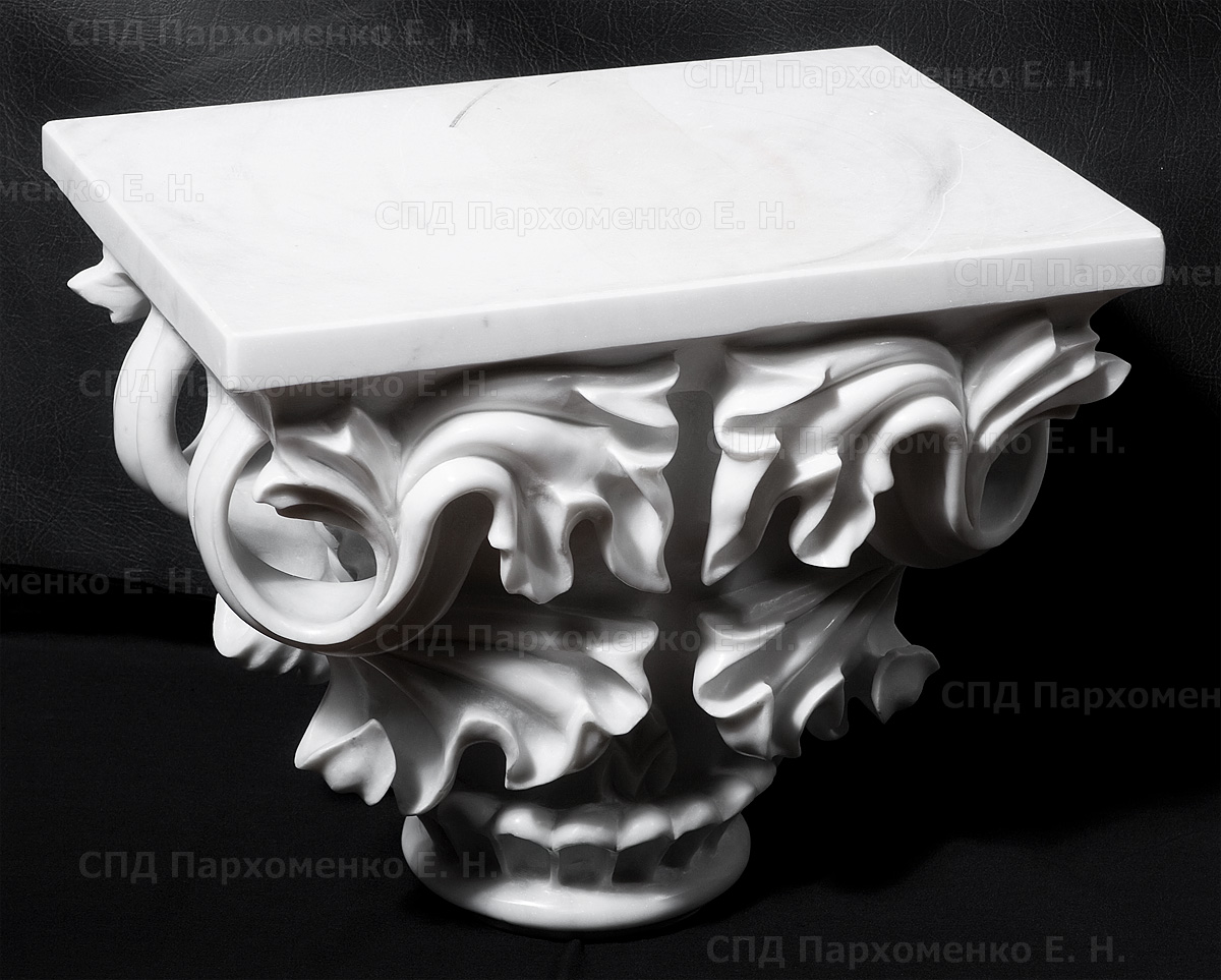 Фотография мраморной капители для иконостаса