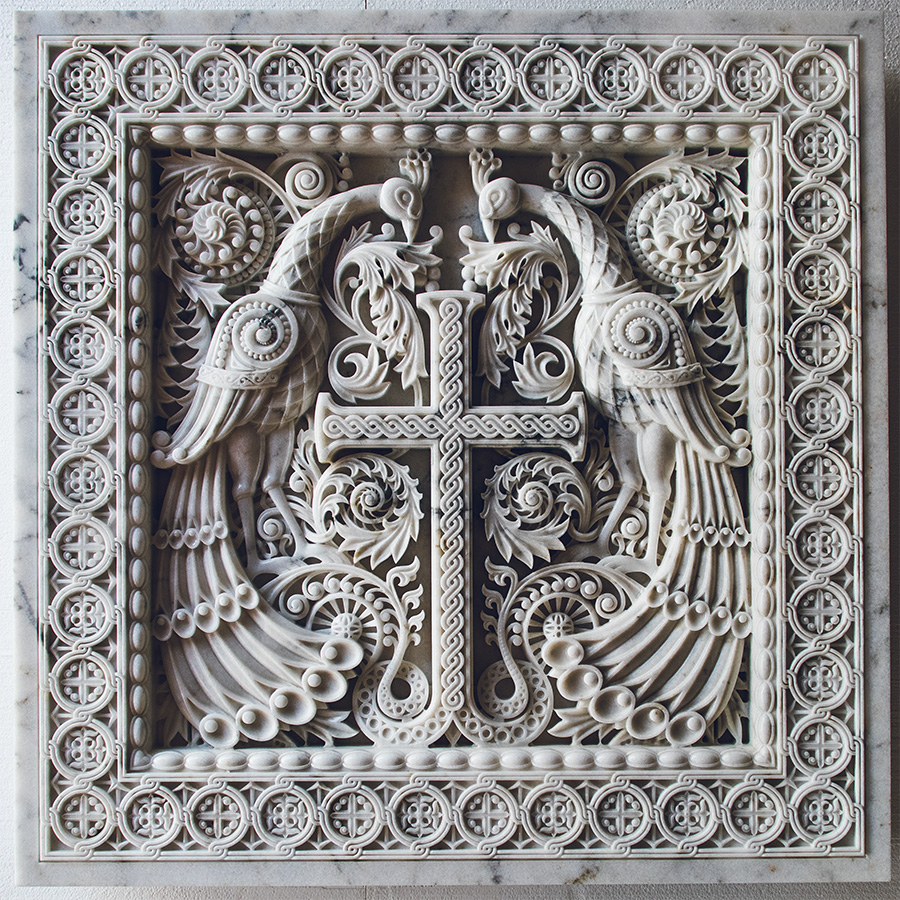 Резные панно для престола